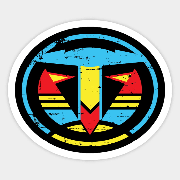 Futuristic Robot Creature Sticker by jazzworldquest